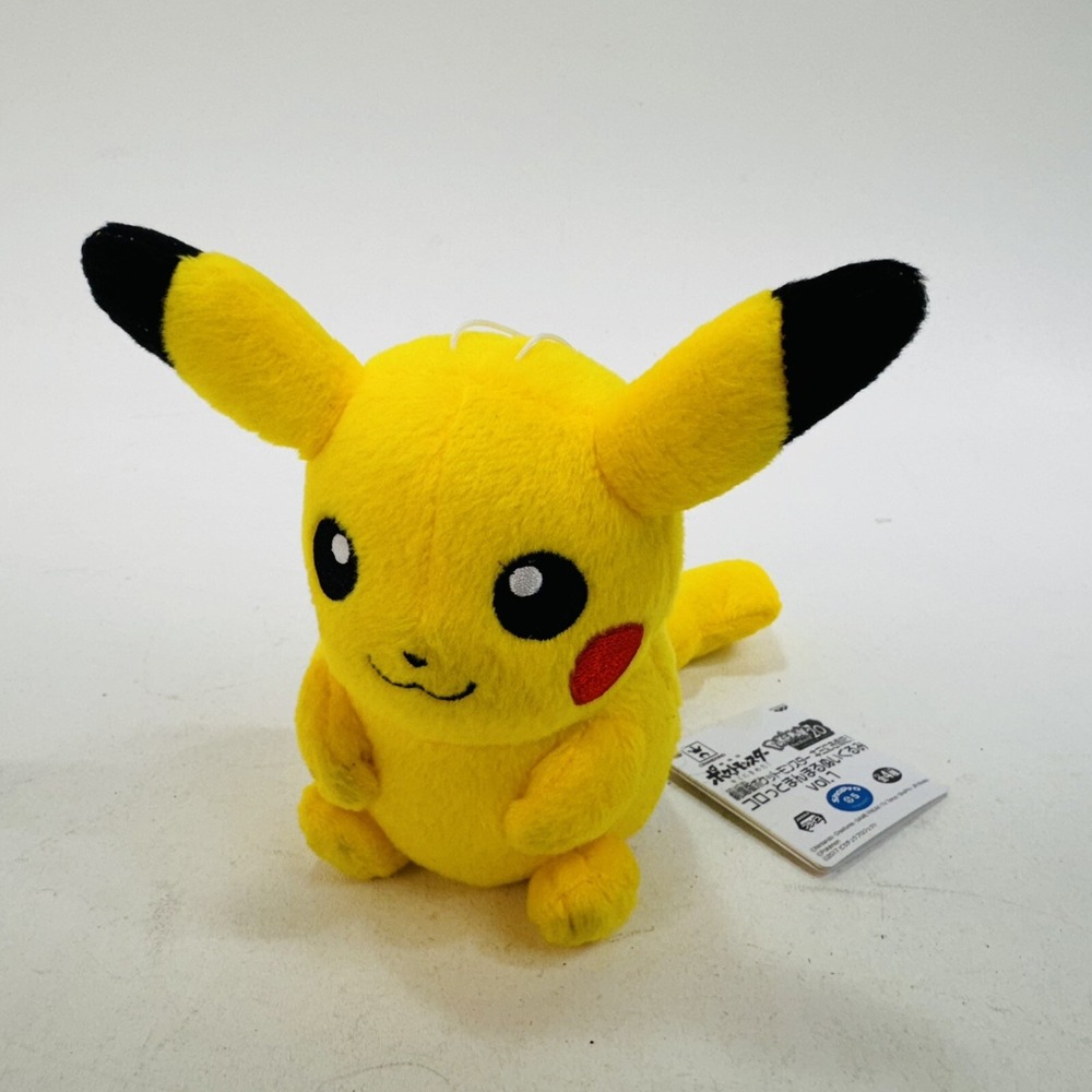 Pikachu Pokemon B2105 Banpresto 2017 Plush 6" Stuffed Toy Doll Japan, NEW W/ TAG